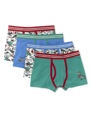 Cotton Rich Christmas Theme Trunks (3-16 Years) | M&S