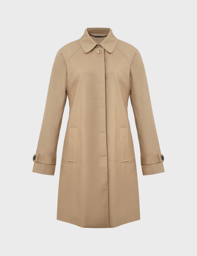 Cotton Rich Collared Trench Coat 2 of 8