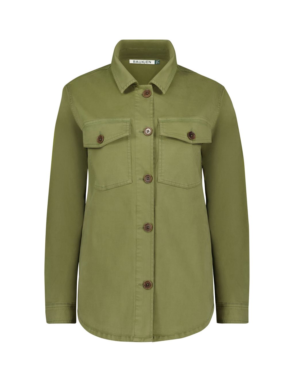 Cotton Rich Collared Utility Jacket 1 of 5