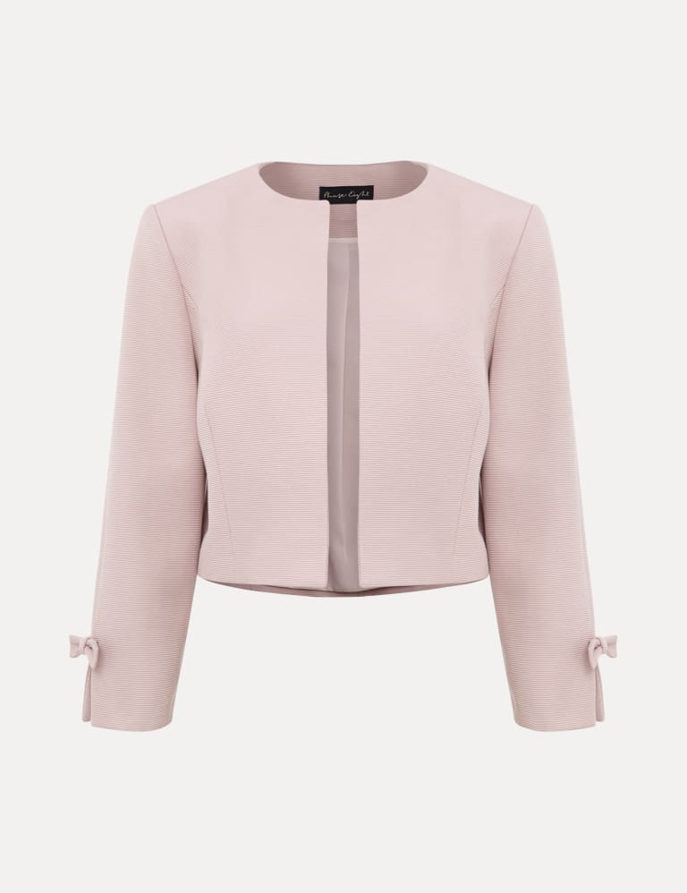 Pale pink shop short jacket