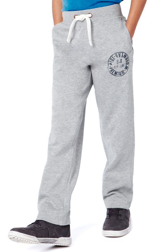 Cotton Rich Contrast Drawstring Joggers Image 1 of 1