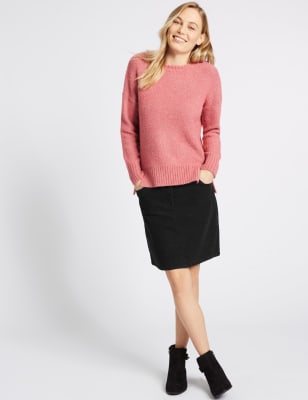 Cord skirt m&s discount