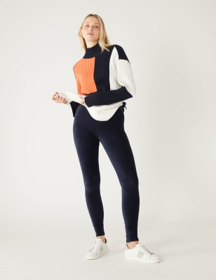 Cord High Waisted Leggings, M&S Collection