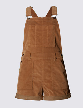 Cotton Rich Corduroy Dungarees Image 2 of 3