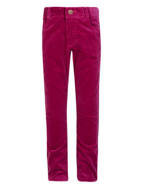 Cotton Rich Corduroy Trousers (1-7 Years) Image 2 of 3