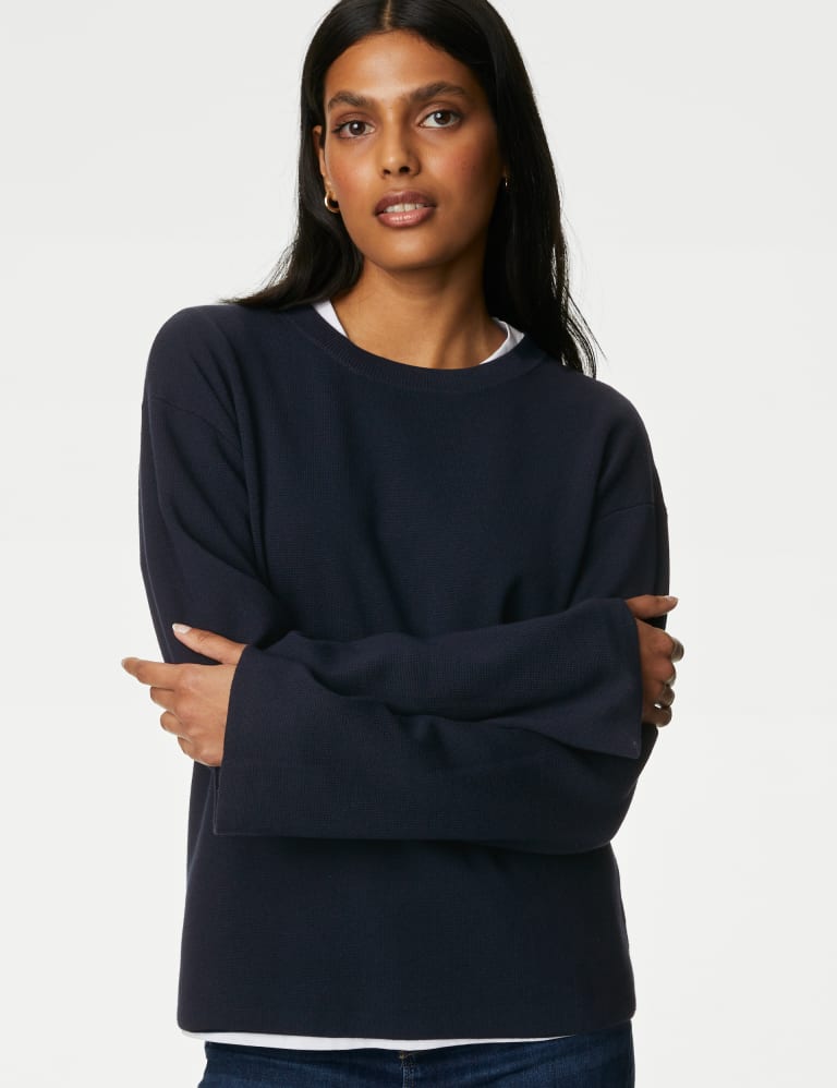 M&s ladies cotton jumpers shop