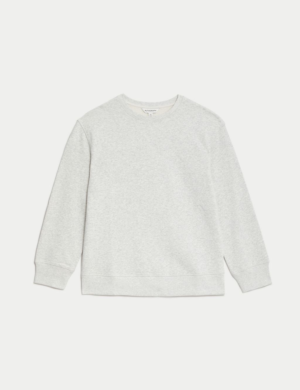 Cotton Rich Crew Neck Relaxed Sweatshirt 1 of 5