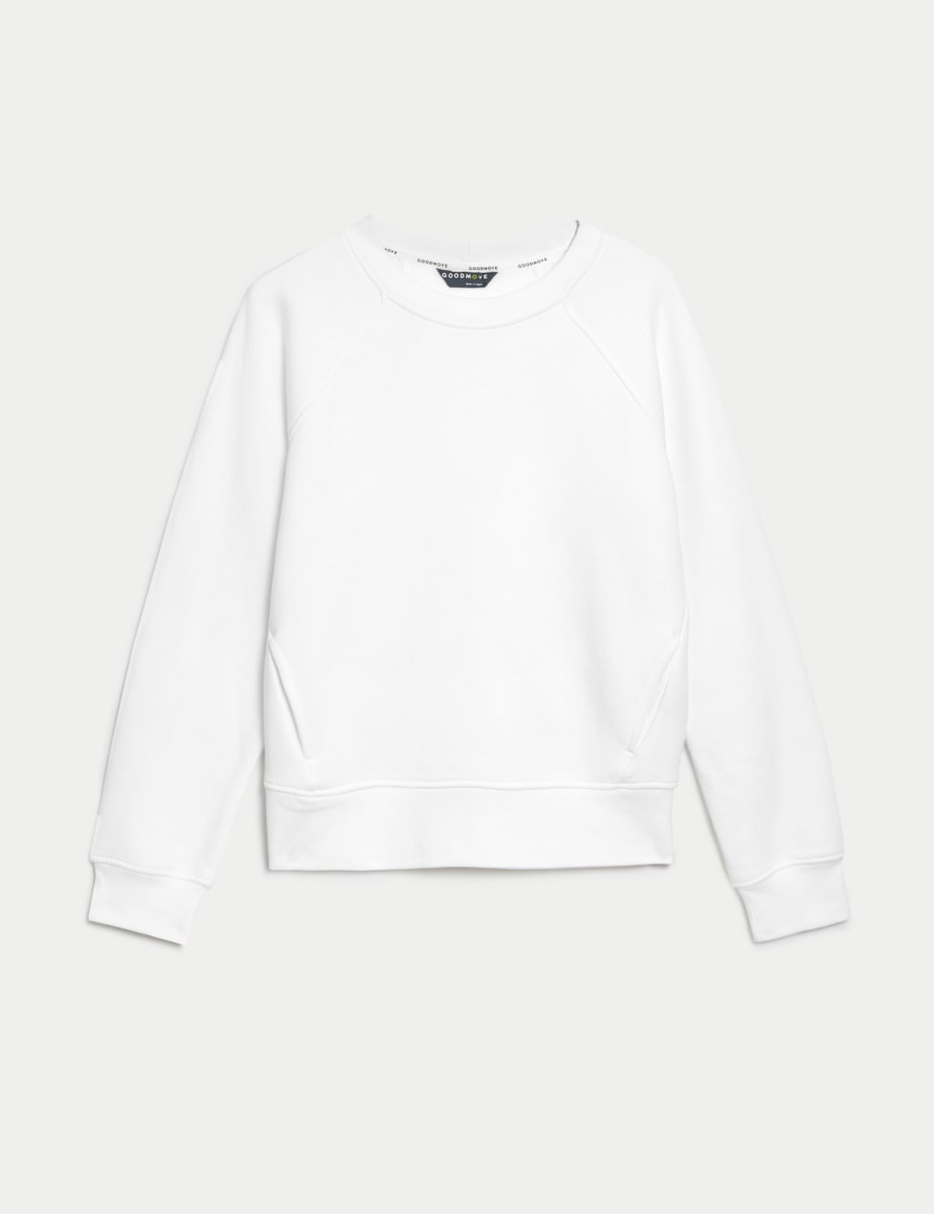 Cotton Rich Crew Neck Sweatshirt Goodmove M S