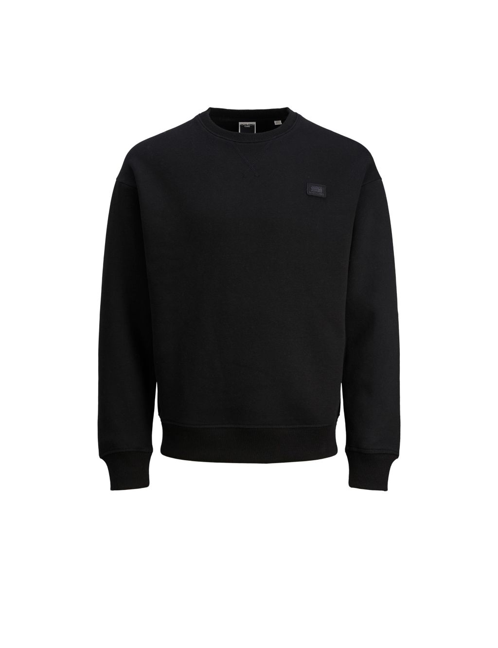 Buy Cotton Rich Crew Neck Sweatshirt | JACK & JONES | M&S