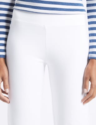 m&s ladies cropped joggers