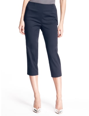 Tapered on sale capri trousers