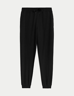 Cotton Rich Cuffed High Waisted Joggers Image 2 of 6