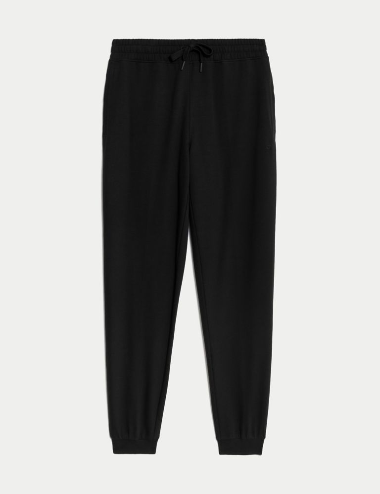 Cotton Rich Cuffed High Waisted Joggers 2 of 6