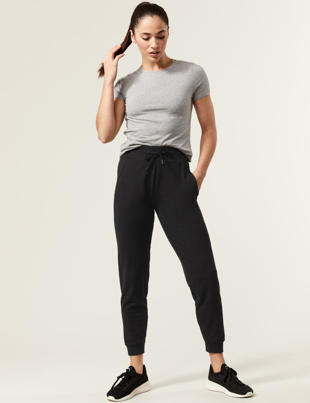 Cotton Rich Cuffed Joggers Goodmove M&S