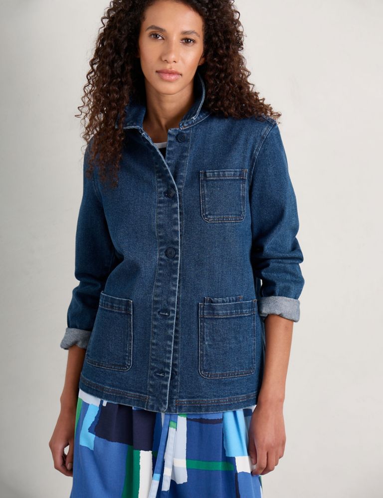Cotton Rich Denim Jacket | Seasalt Cornwall | M&S