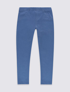 Cotton Rich Denim Jeggings with StayNEW™ (1-7 Years) Image 2 of 3