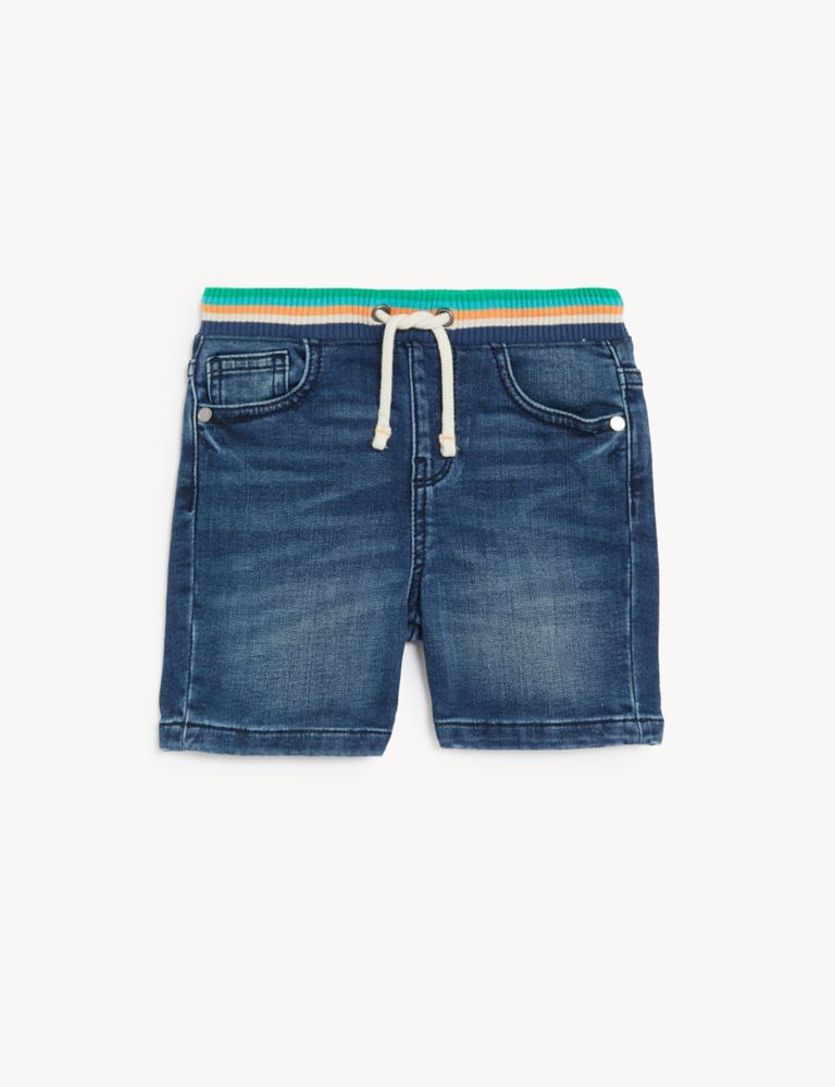 Cotton Rich Denim Shorts (2-8 Yrs) | M&S Collection | M&S