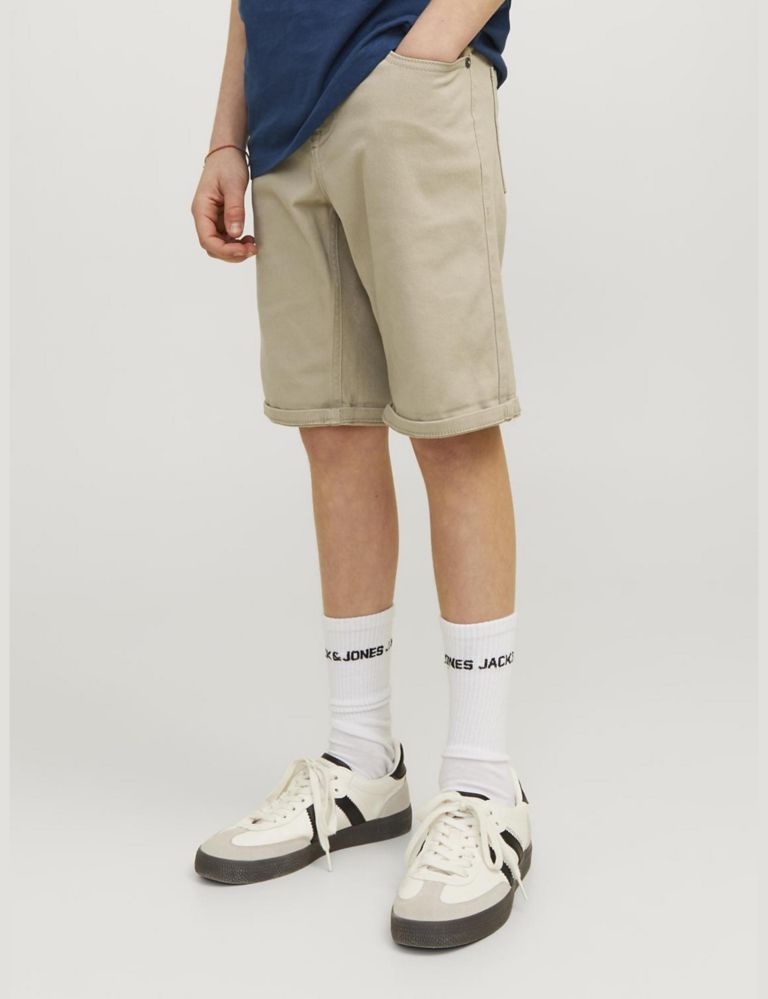 Cotton Rich Denim Shorts (8-16 Yrs) 4 of 7