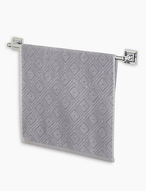 Cotton Rich Diamond Shimmer Towel Image 2 of 3