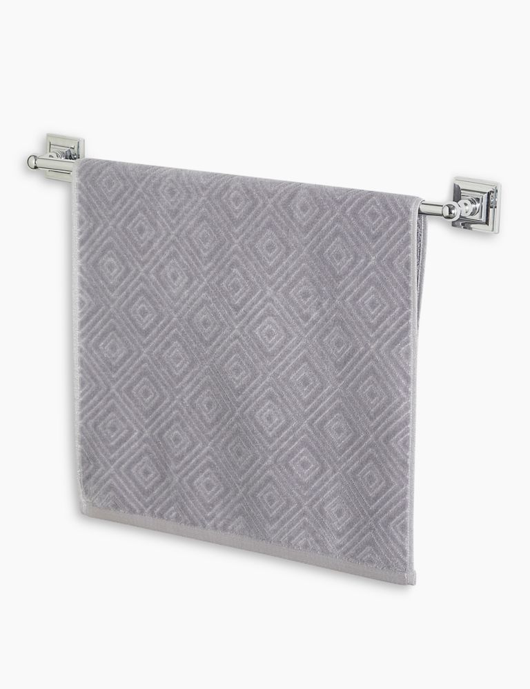 Cotton Rich Diamond Shimmer Towel 2 of 3