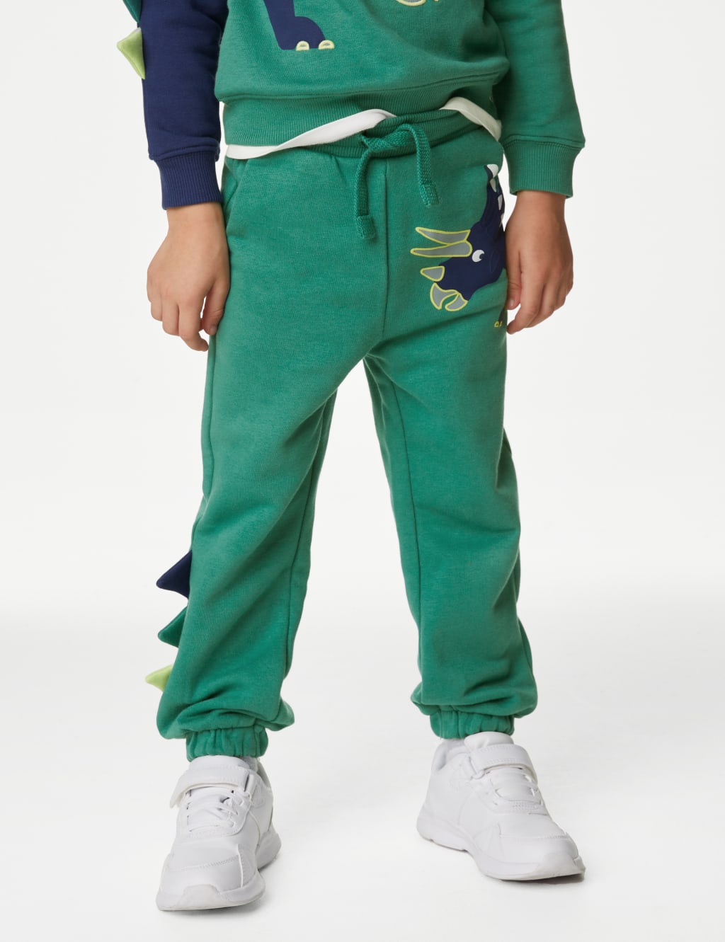 Cotton Rich Dinosaur Joggers 2 8 Yrs M S Collection M S