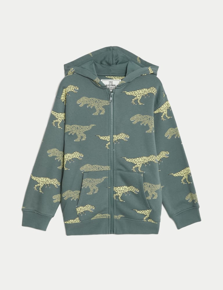 Dinosaur zip hoodie store