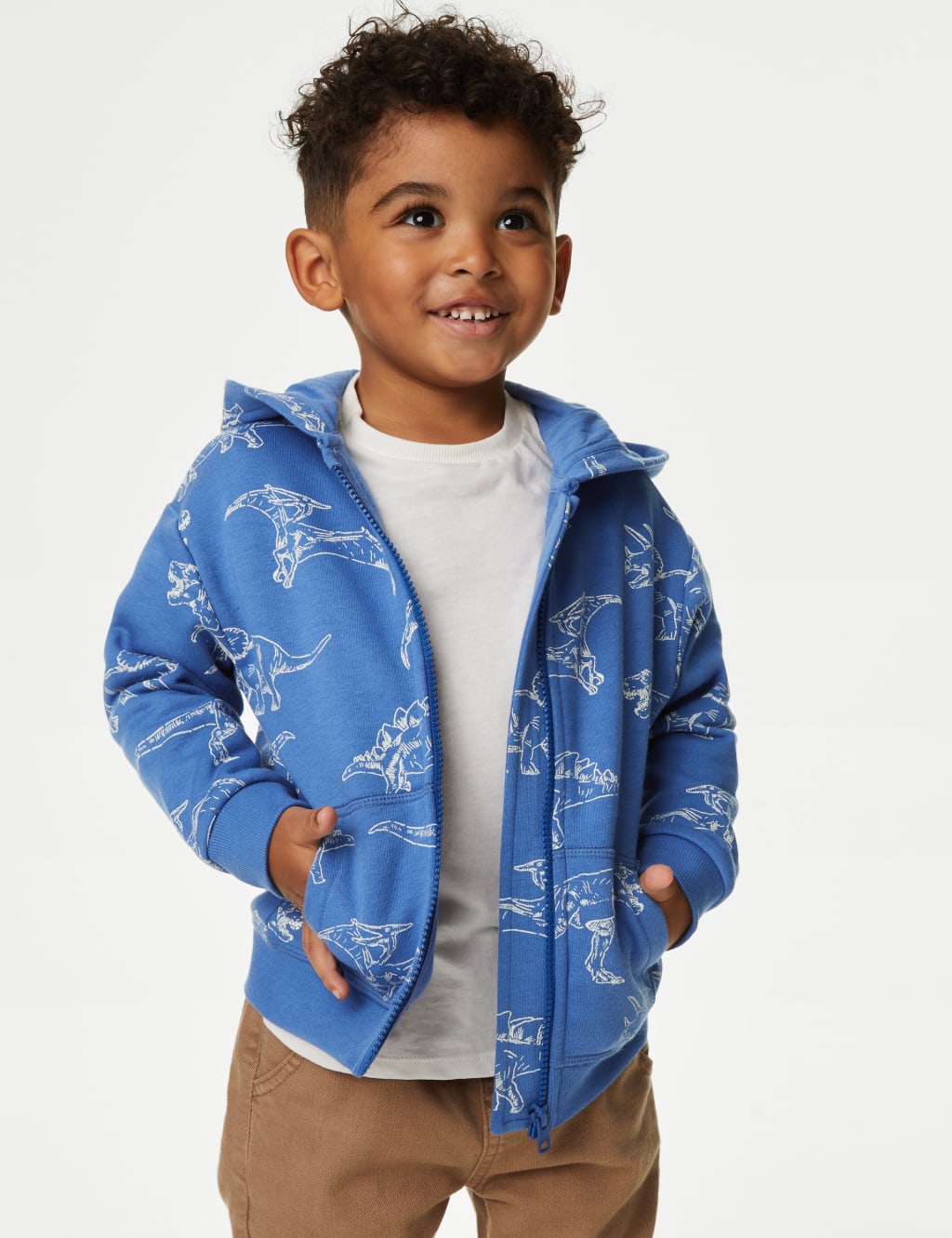 Dinosaur zip hoodie on sale