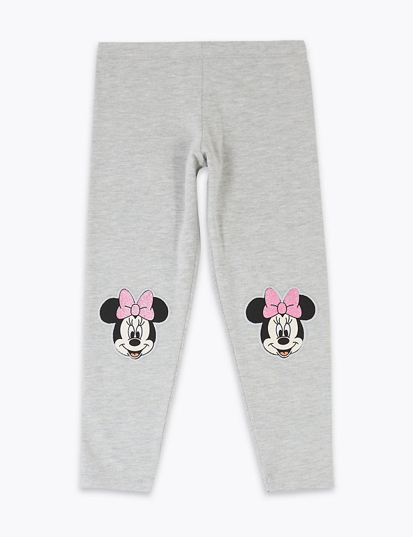 Cotton Rich Disney Minnie Mouse™ Leggings (2-7 Yrs) Image 1 of 1