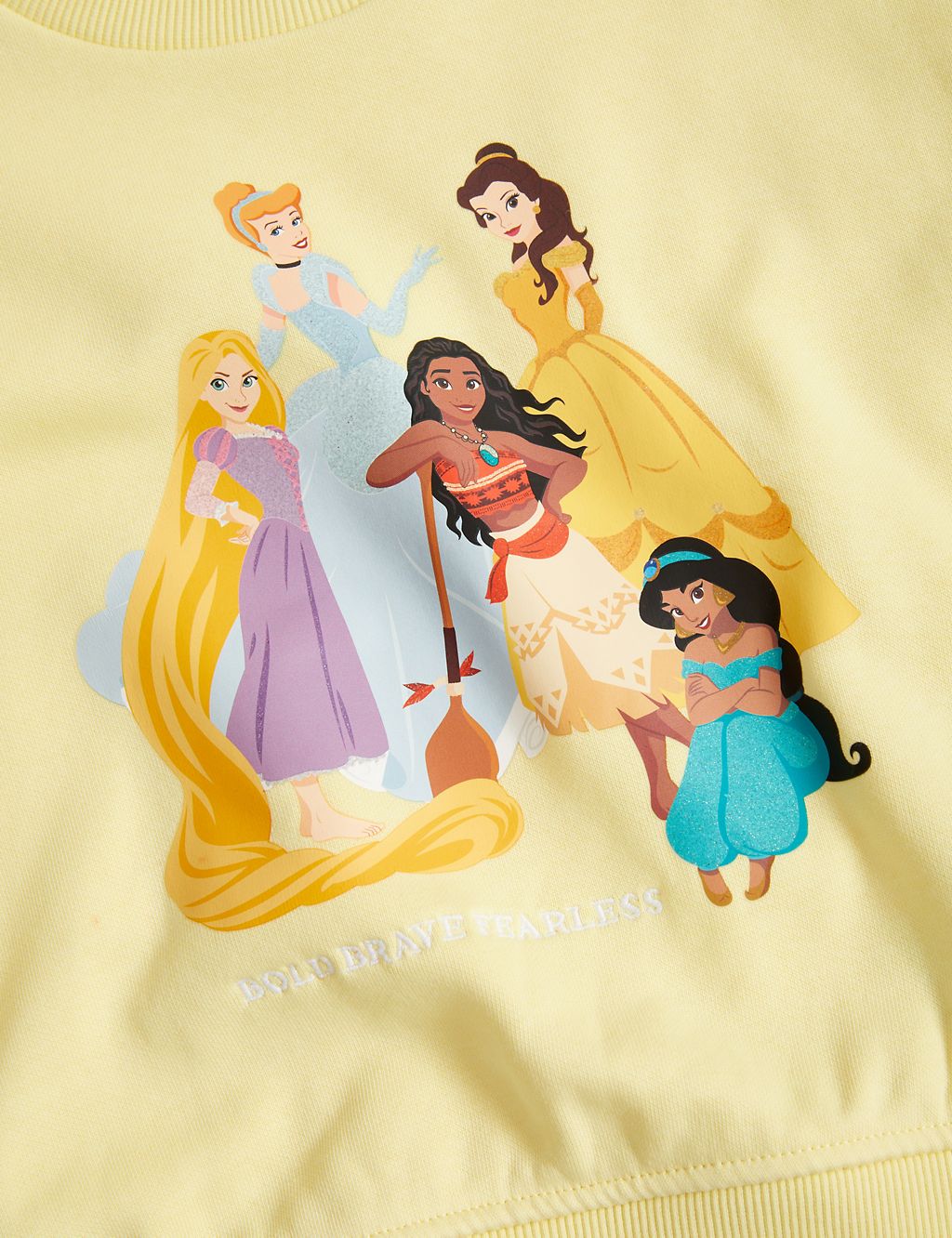 Cotton Rich Disney Princess™ Sweatshirt (2-8 Yrs) 4 of 7