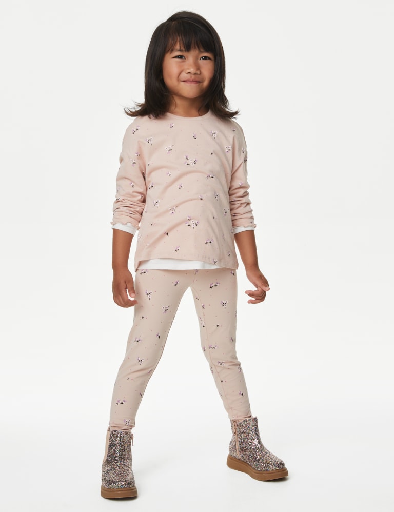 M&s girls leggings discount
