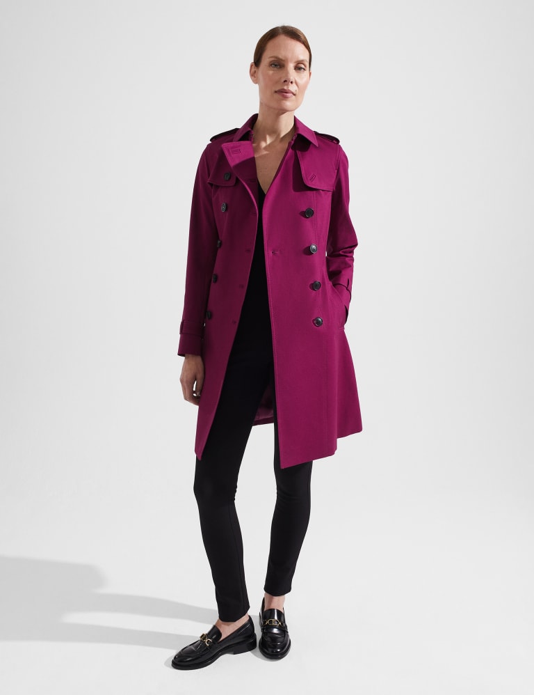 Marks and spencer purple coat top