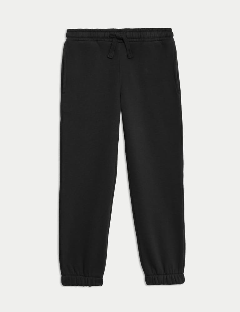 Cotton Rich Draw Cord Joggers 2 7 Yrs M S Collection M S