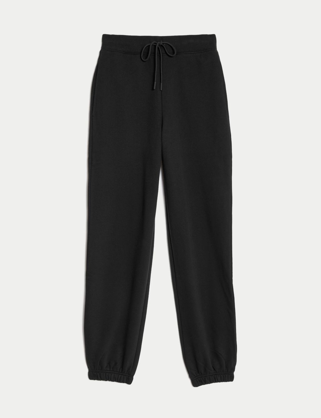 Cotton Rich Drawstring Cuffed Joggers | M&S Collection | M&S