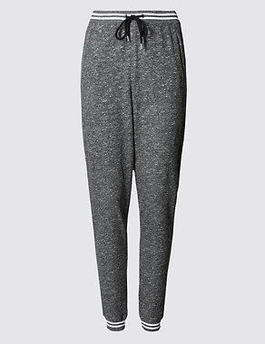 Cotton Rich Drawstring Sporty Joggers Image 2 of 6