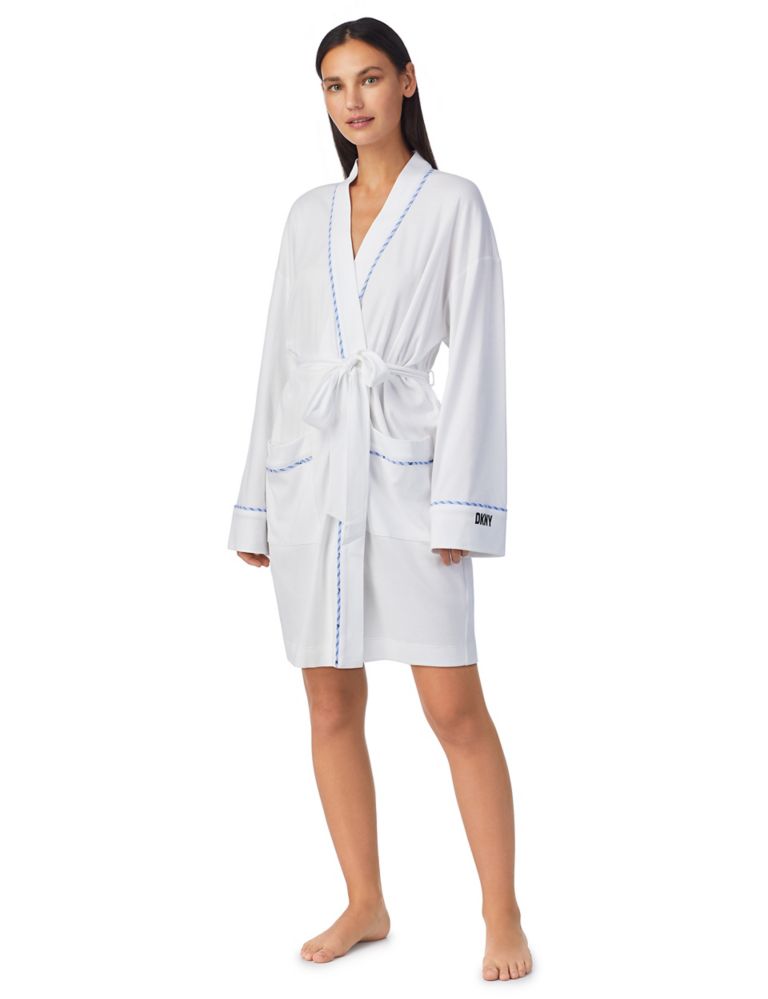 Cotton Rich Dressing Gown 3 of 4