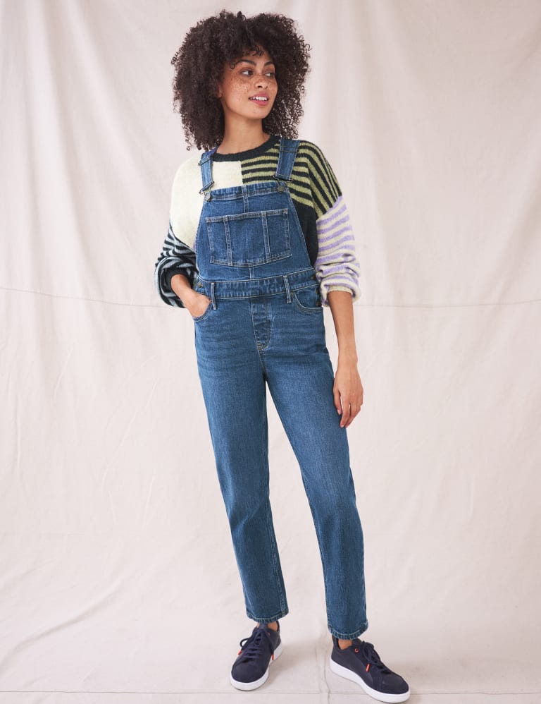Cotton Rich Dungarees White Stuff M S