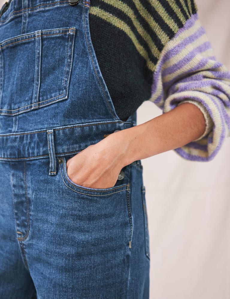 Cotton Rich Dungarees, White Stuff