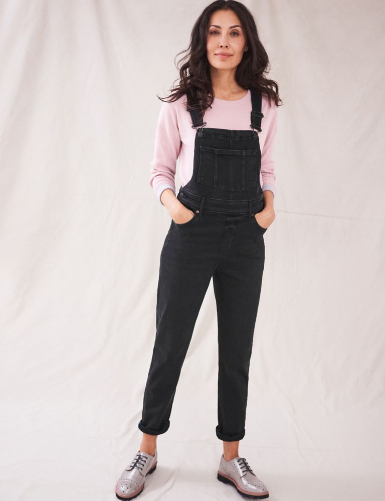 Cotton Rich Dungarees 1 of 6