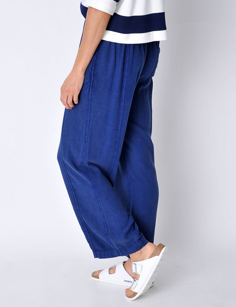 Cotton Rich Elasticated Waist Culottes 4 of 6