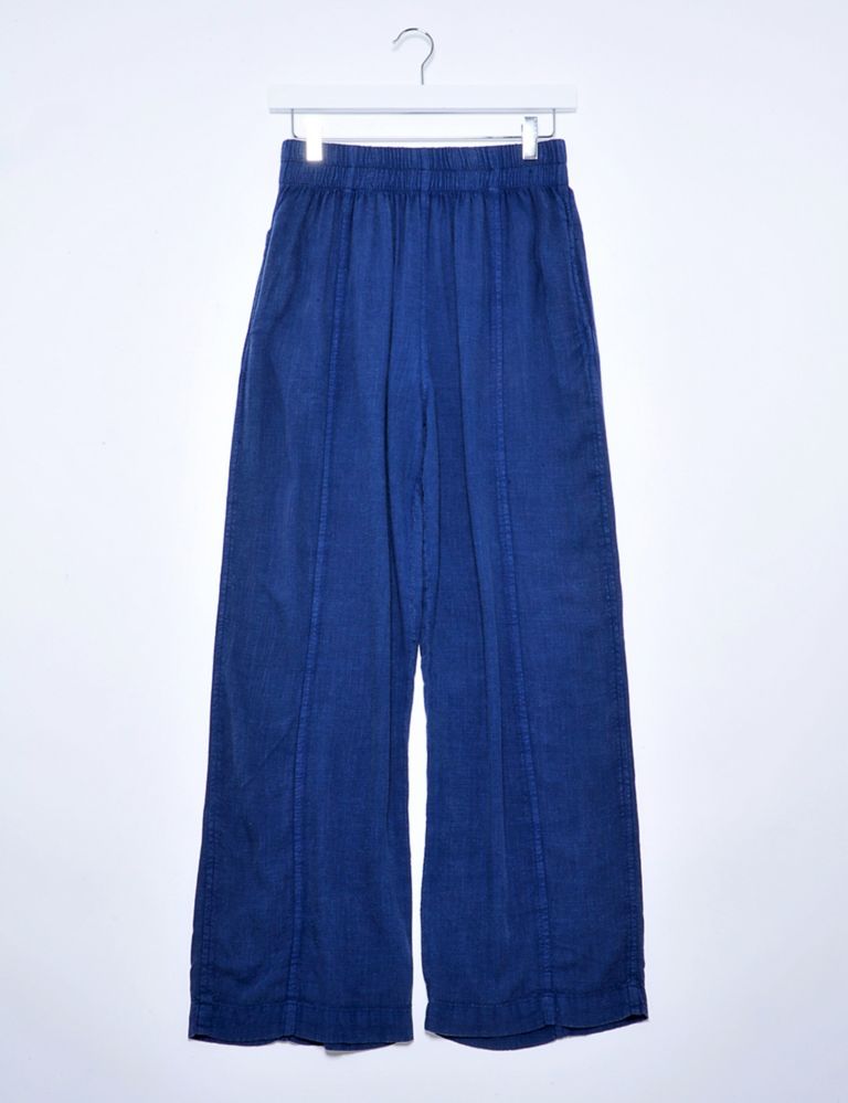 Cotton Rich Elasticated Waist Culottes 2 of 6
