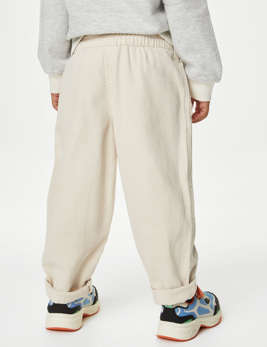 Cotton Rich Elasticated Waist Trousers (2-8 Yrs) 6 of 6