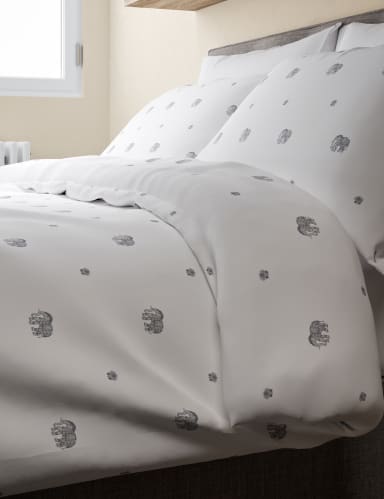 Cotton Rich Elephant Bedding Set 3 of 4