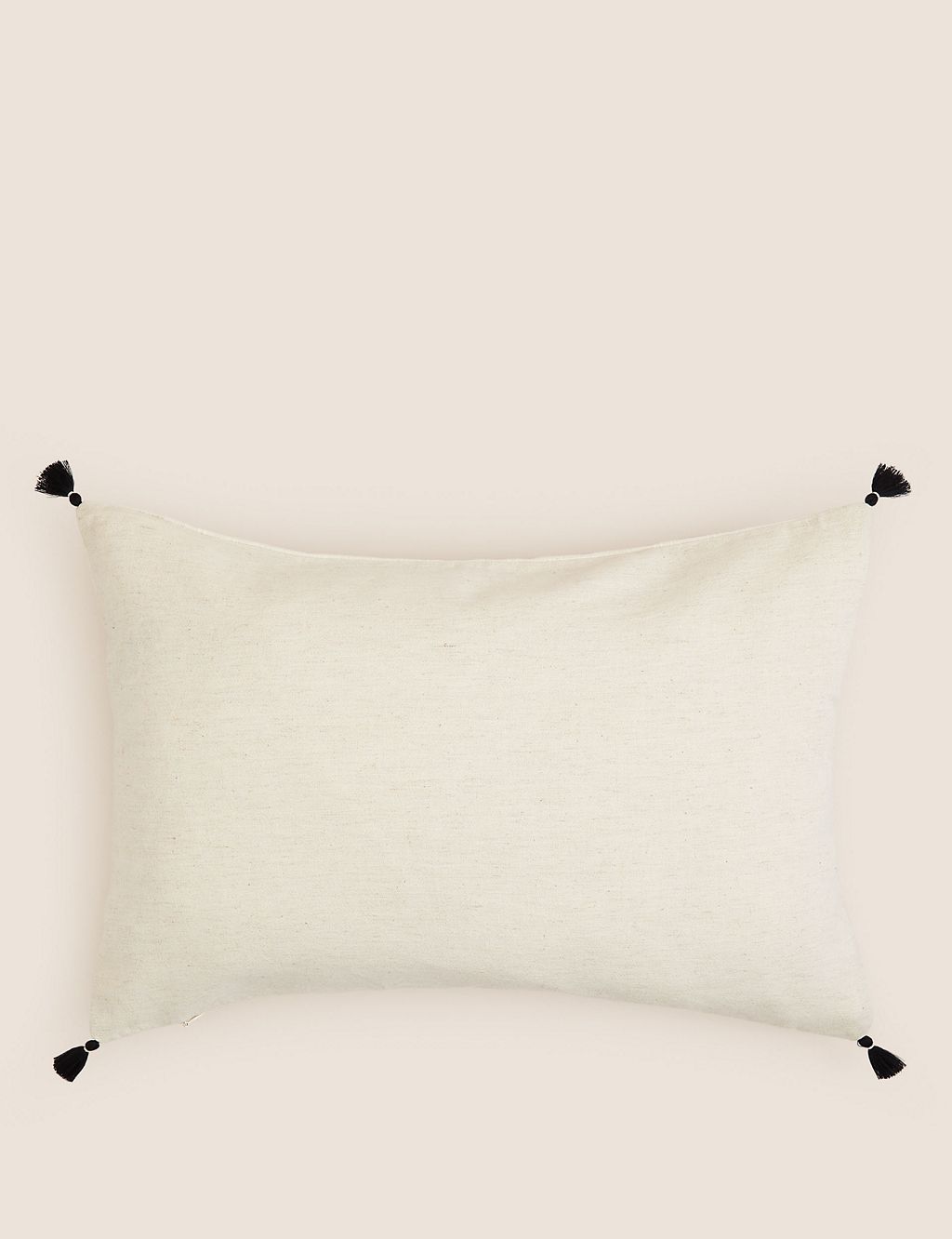 Cotton Rich Embroidered Bolster Cushion 2 of 5