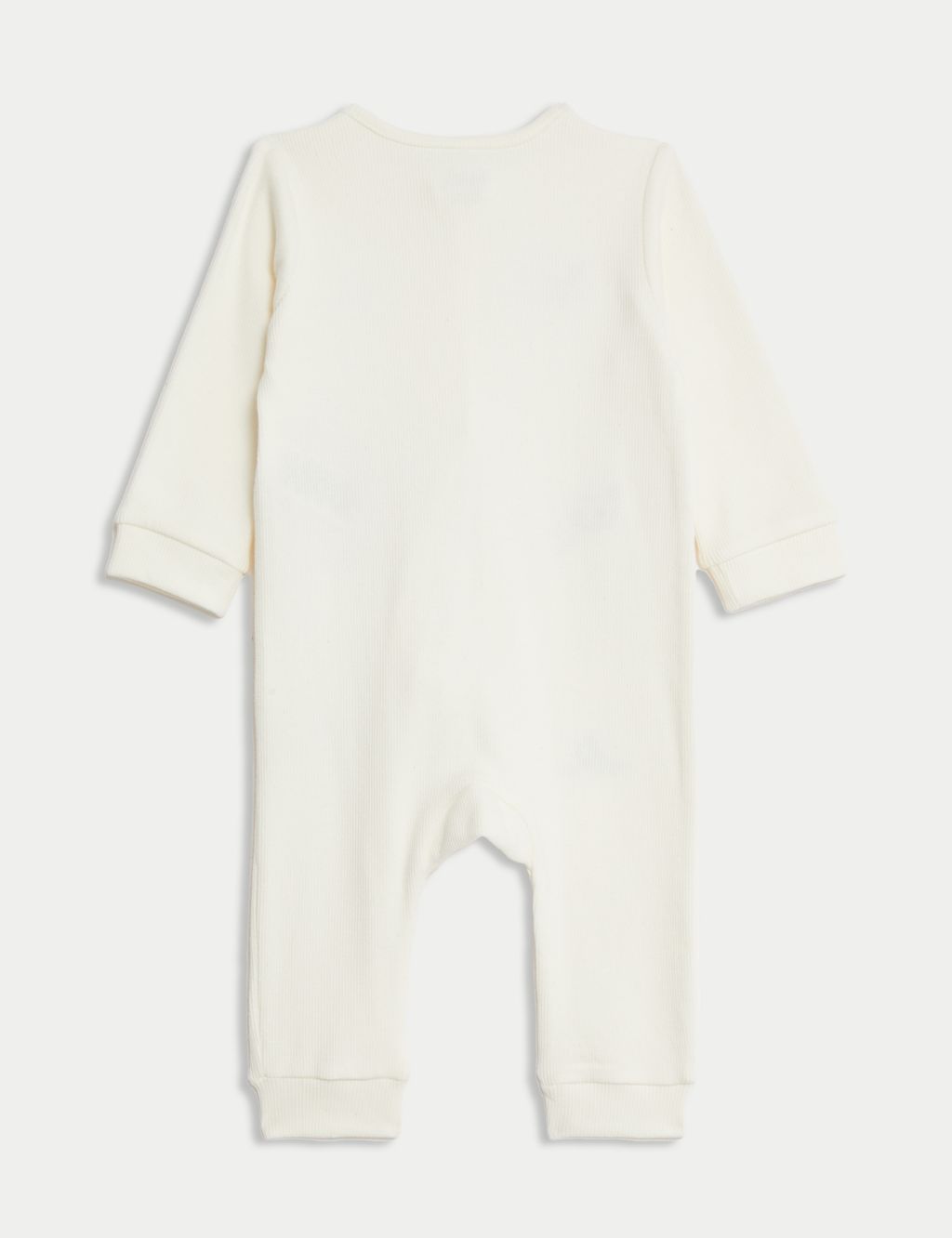 Buy Cotton Rich Embroidered Sleepsuit (0-12 Mths) | M&S Collection | M&S