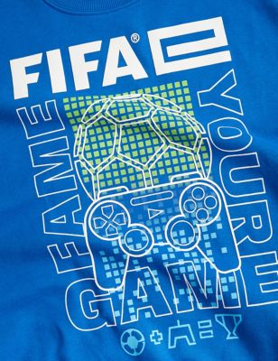 Cotton Rich FIFA™ Gaming Sweatshirt (6-16 Yrs) Image 2 of 3