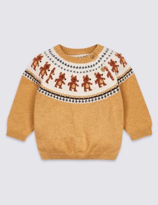 Cotton Rich Fairisle Jumper | M\u0026S