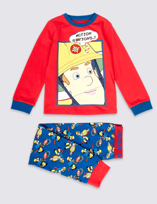 fireman sam pyjamas and dressing gown