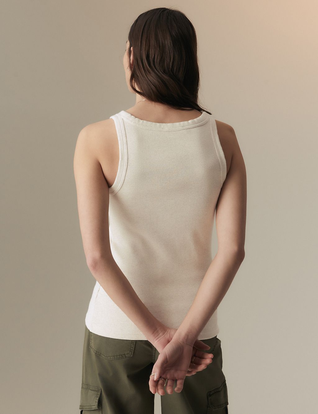 Cotton Rich Fitted Vest 5 of 5
