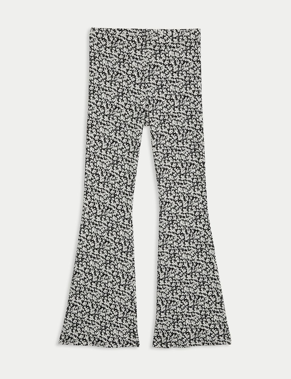 Cotton Rich Flared Leggings (6-16 Yrs) 1 of 4