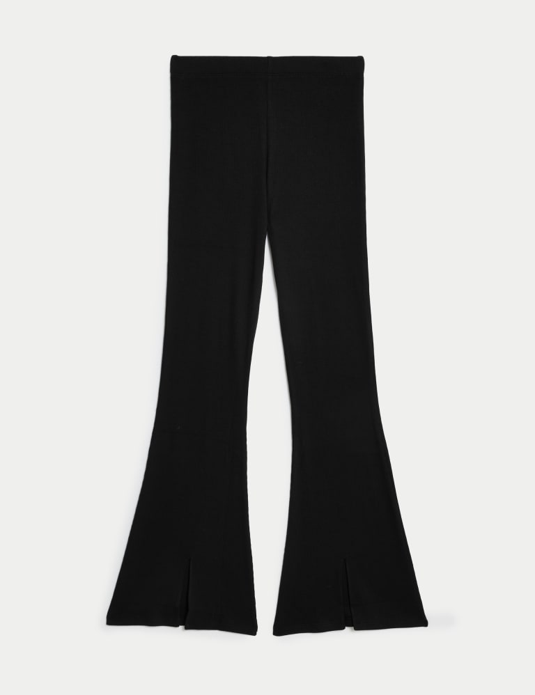 Cotton Rich Flared Leggings (6-16 Yrs), M&S Collection